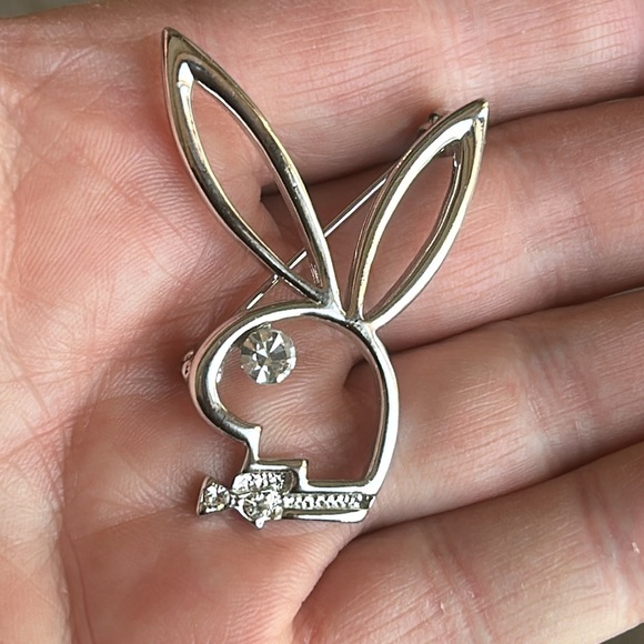 Playboy Bunny Brooch - Picture 3 of 7